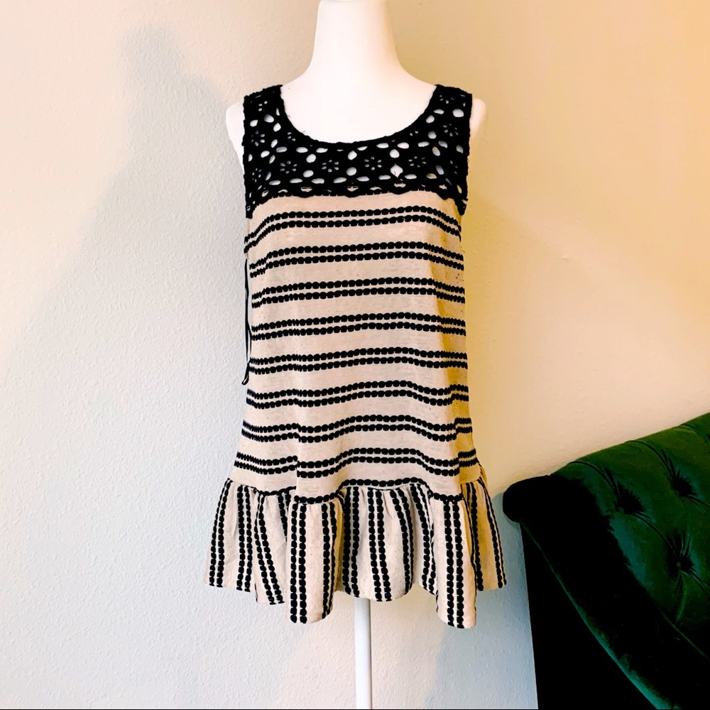 Free People Molly’s Retro Peplum Top